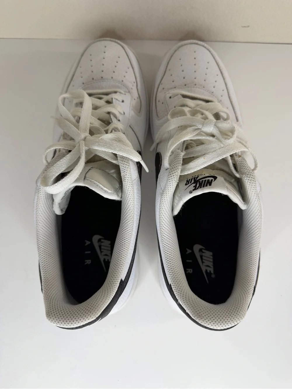 Nike Air Force 1 Low '07 White Black Sneakers CT2302-100 Men’s Size 47.5 US 13